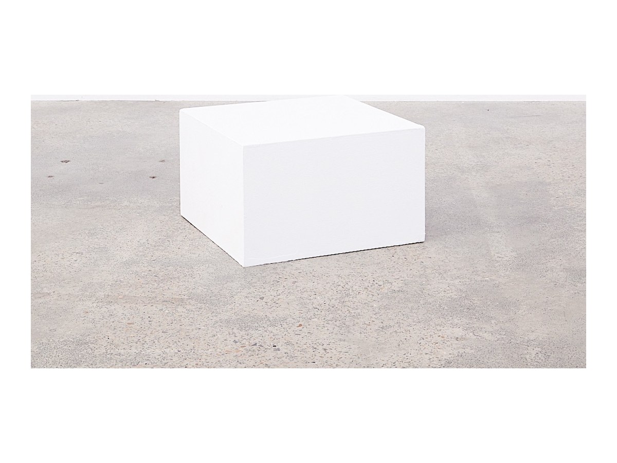 Standard White Wooden Plinth (500 x 500 x 300mm) product image