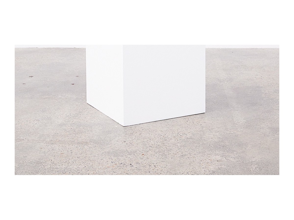 Standard White Wooden Plinth (500 x 500 x 500mm) product image
