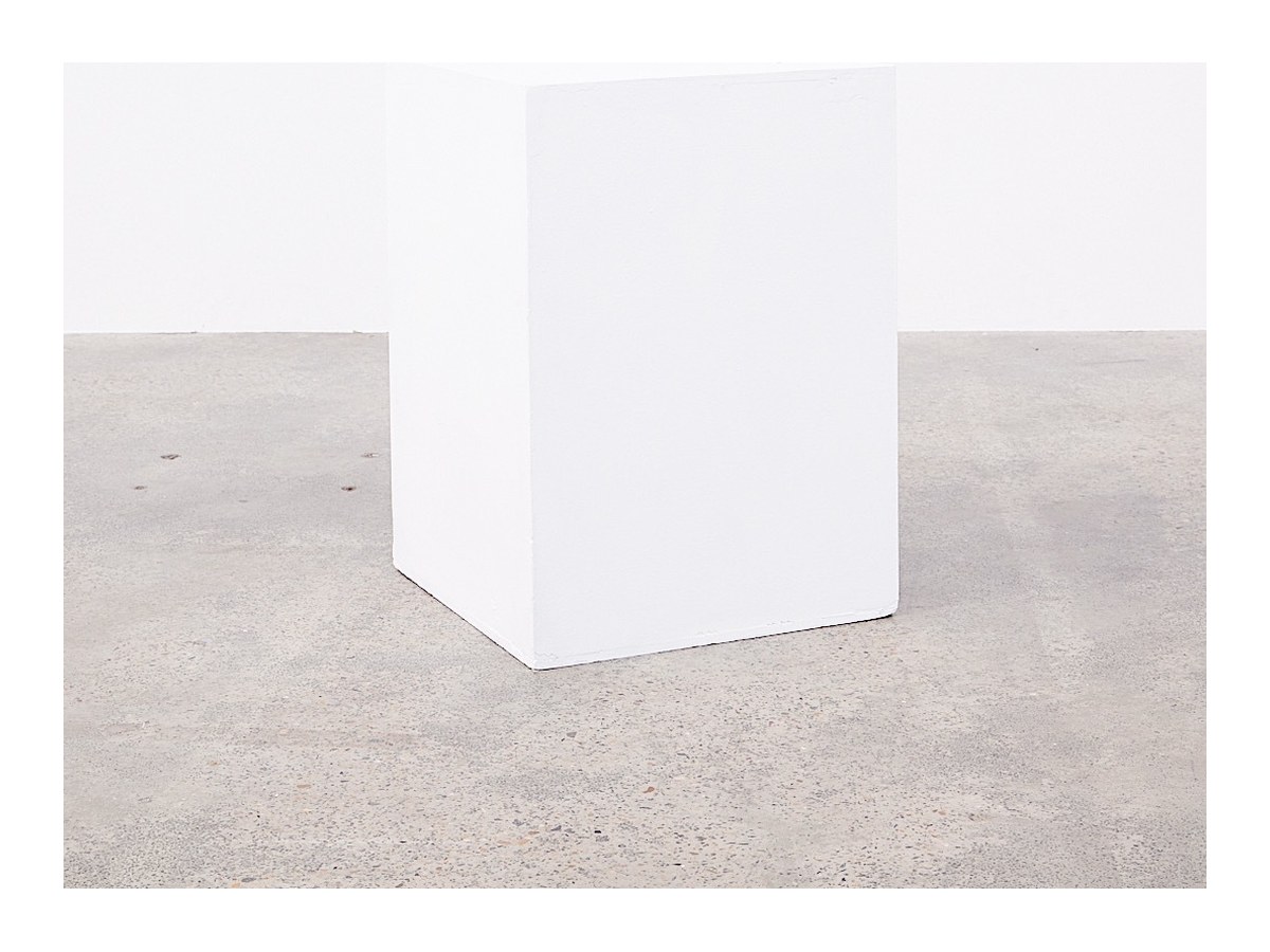 Standard White Wooden Plinth (500 x 500 x 700mm) product image