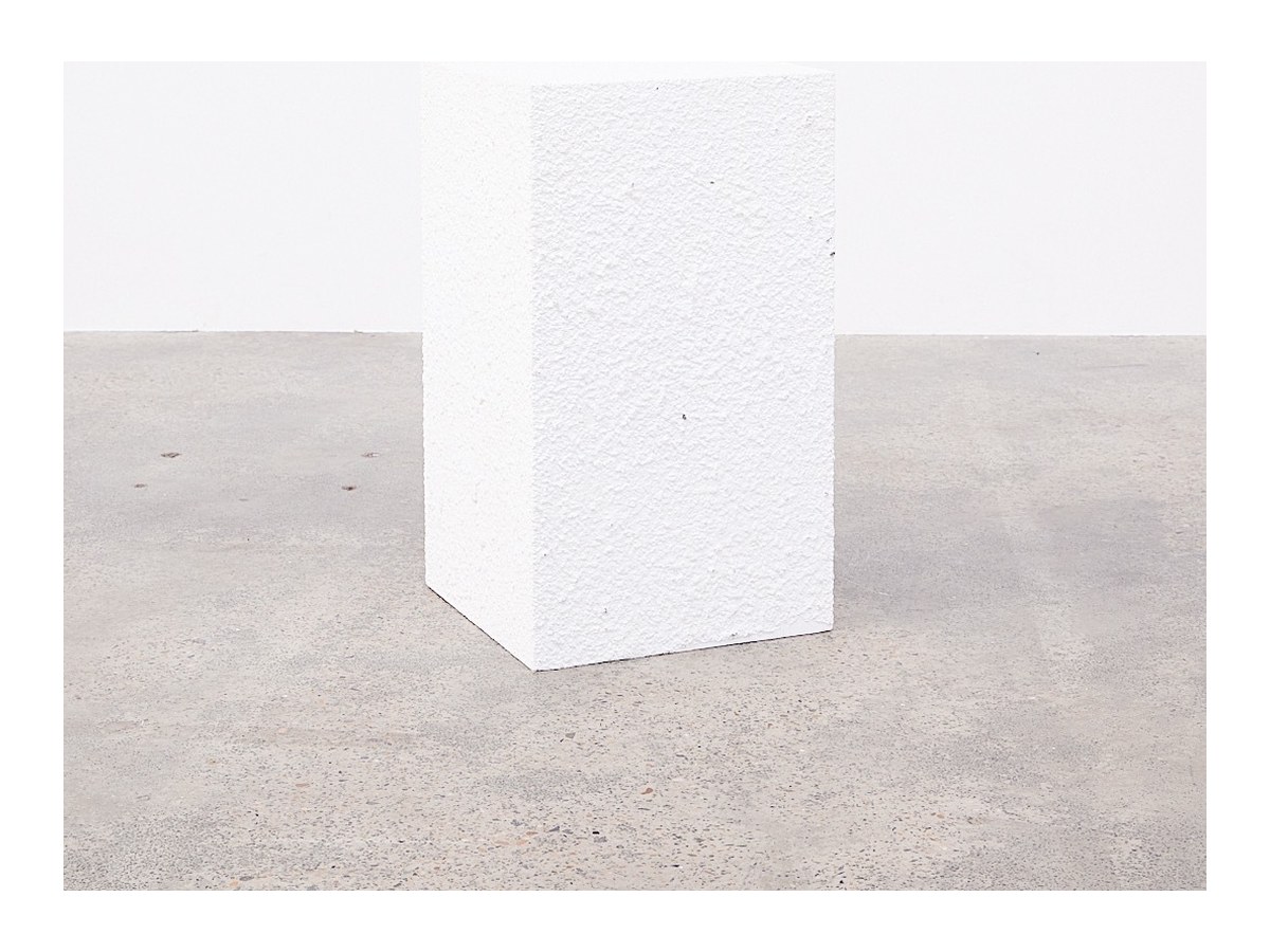 Stucco White Plinth (400 x 400 x 700mm) product image