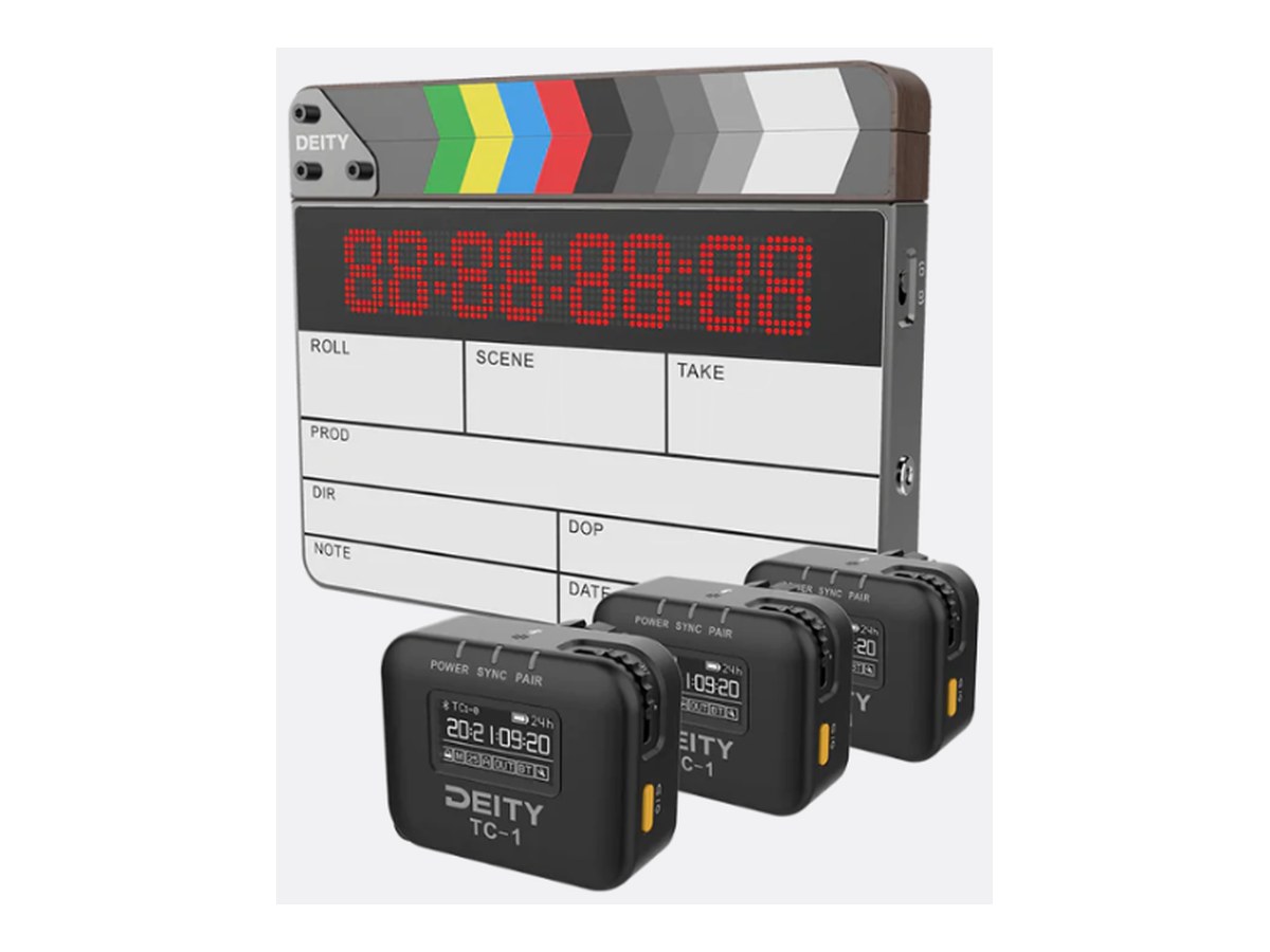 Deity TC-1 Wireless Timecode Generator & Deity TC-SL1 Timecode Slate Production Kit product image