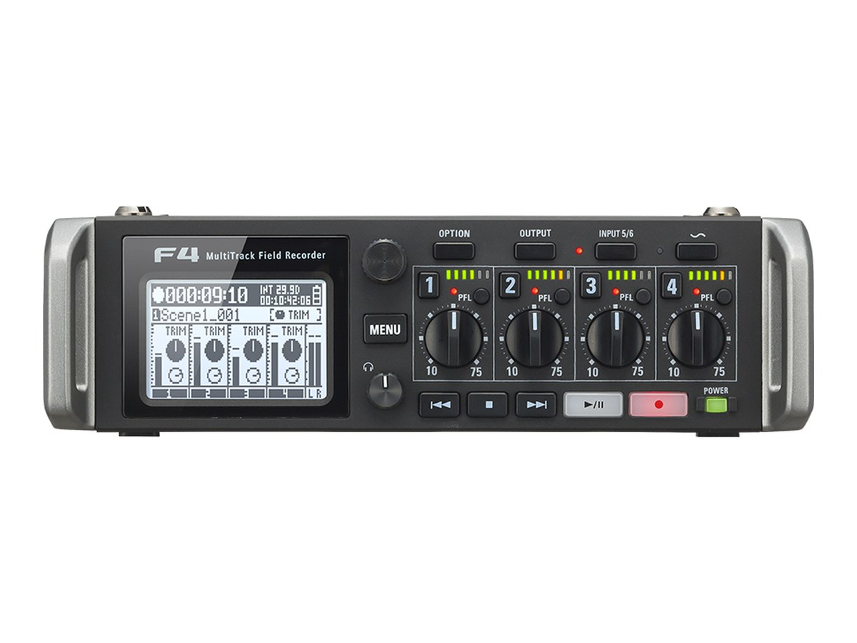 Zoom F4 MultiTrack Field Recorder product image