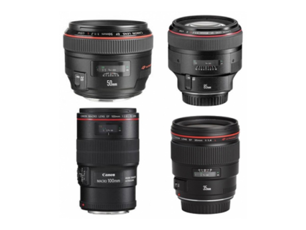 Canon Prime Kit (4x Lenses) product image