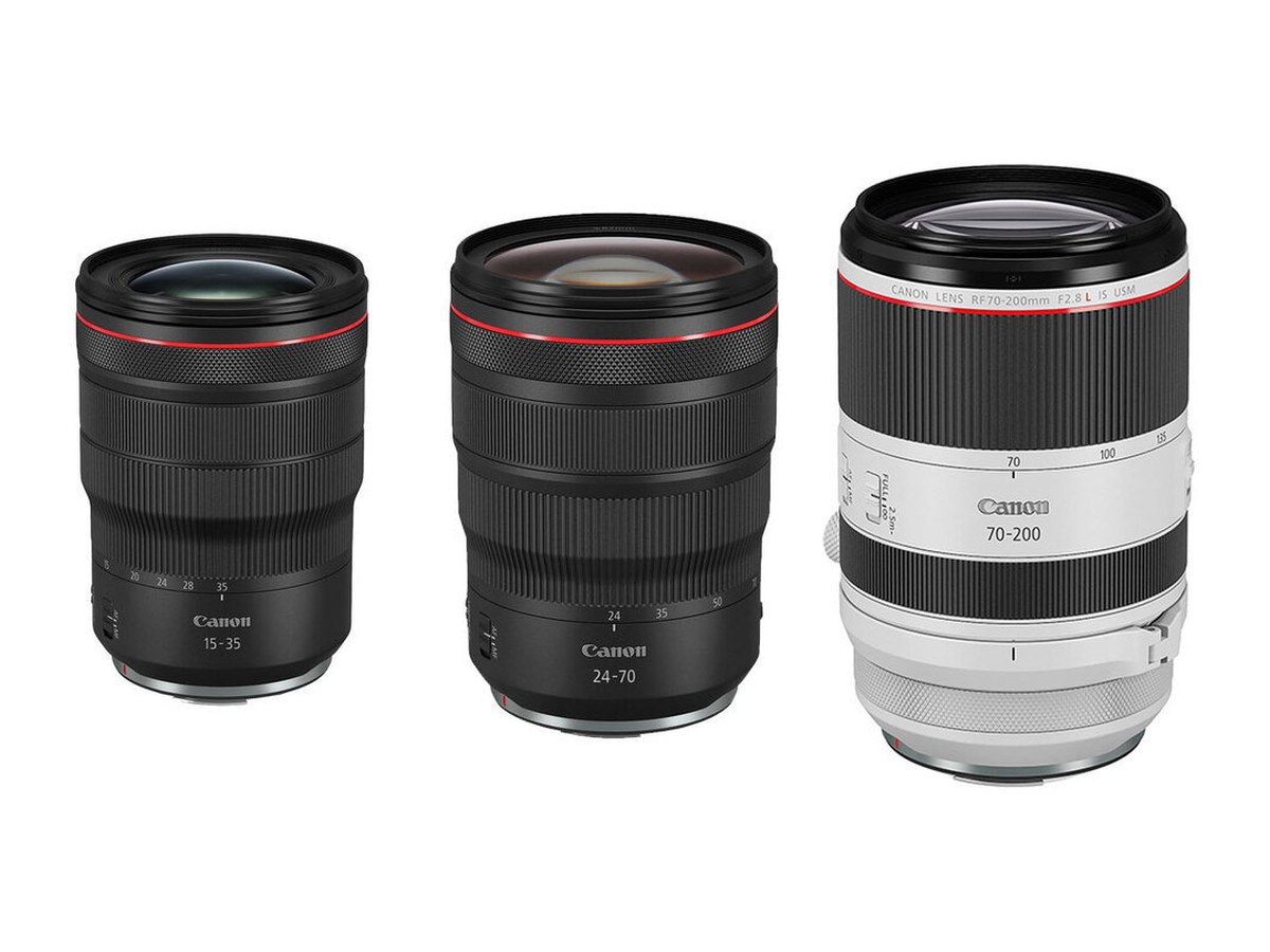 Canon RF Zoom Lens Kit (3x Lenses) product image