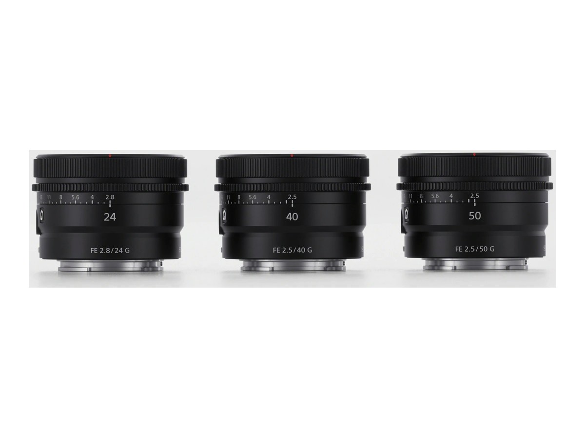 Sony FE Full-Frame Prime Kit (3x Lenses) product image